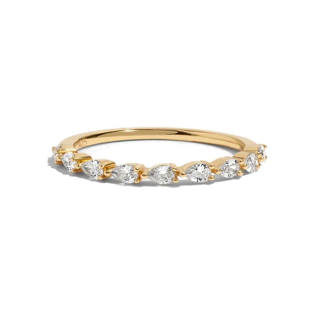 Chasing Pear Stack Ring-Embark Fine Jewelry