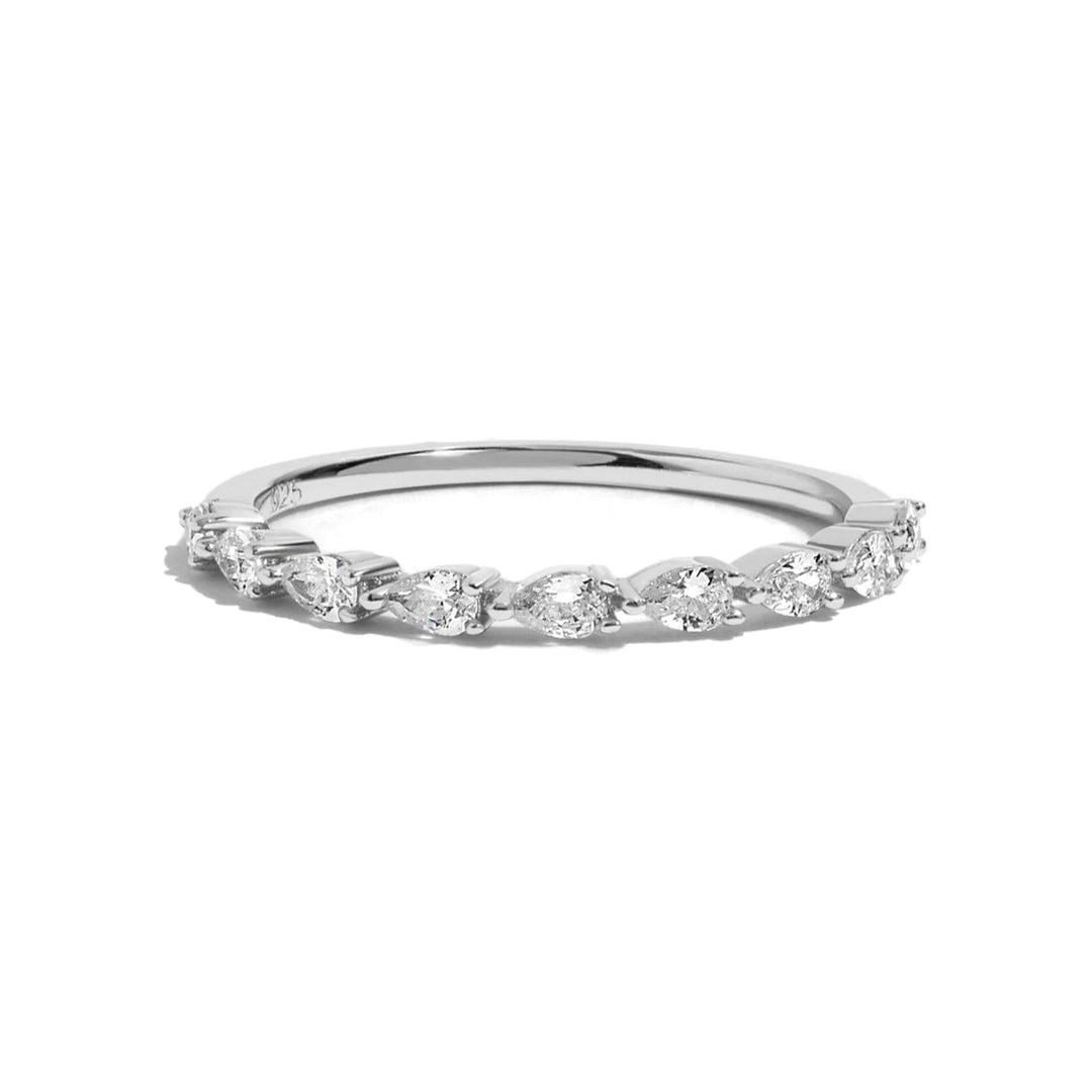 Chasing Pear Stack Ring-Embark Fine Jewelry