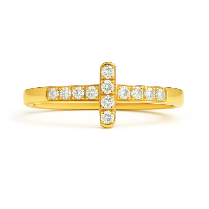 Sideways Cross Ring