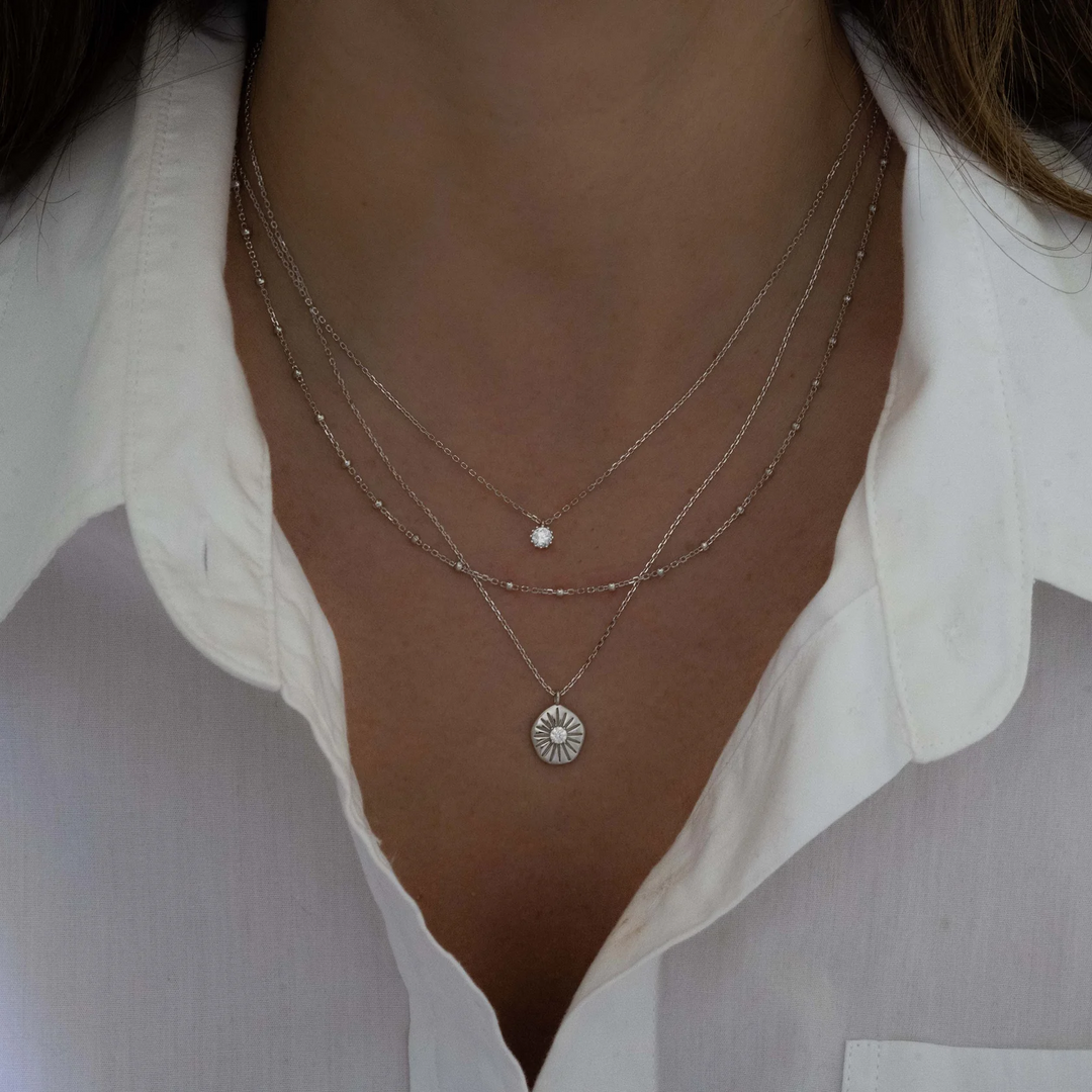 Dainty CZ Necklace