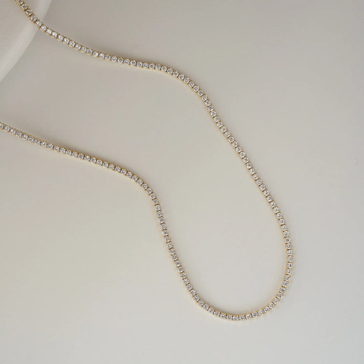 2mm Tennis Necklace