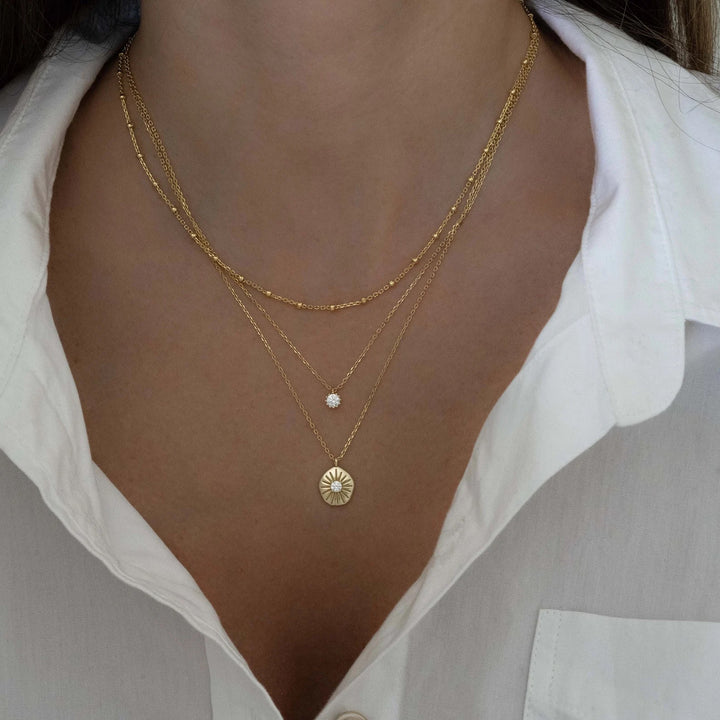 Dainty CZ Necklace