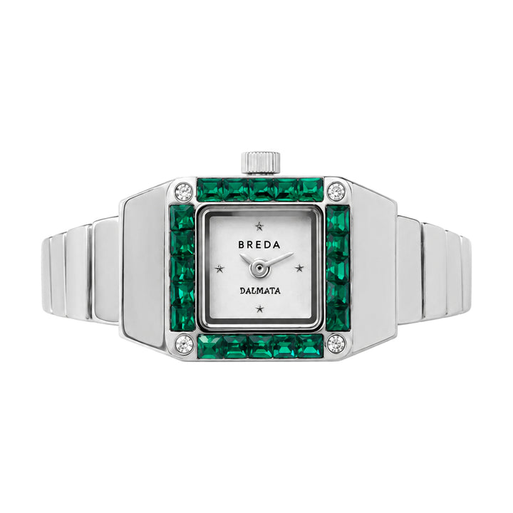 Dalmata Time Ring Green/Silver/Ivory-Embark Fine Jewelry