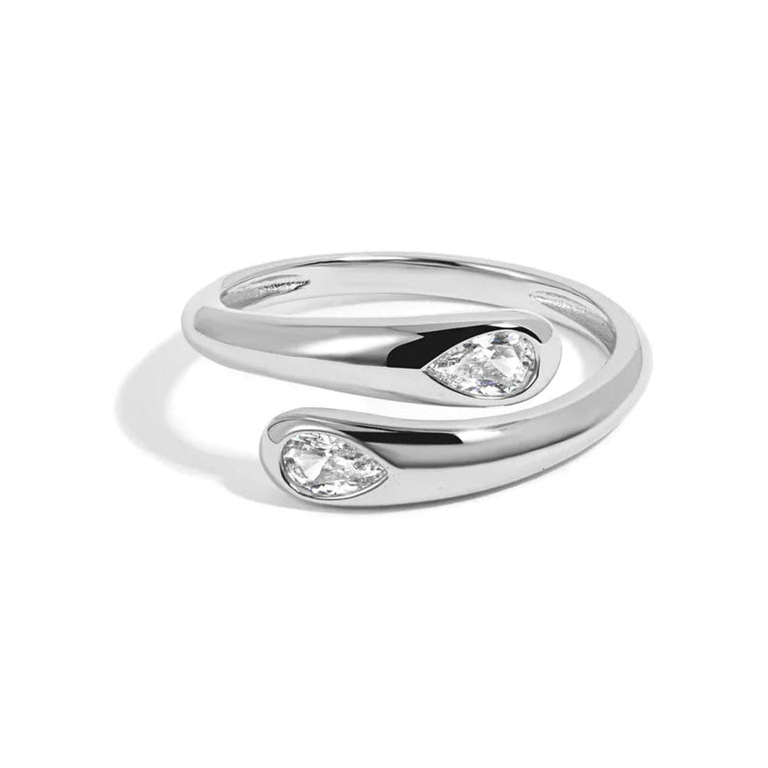 Double Pear Wrap Ring-Embark Fine Jewelry