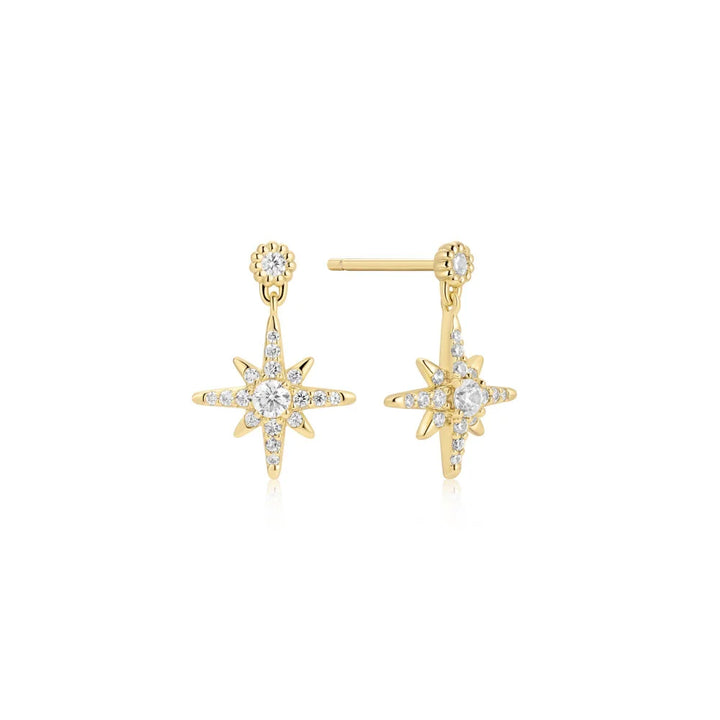 Dangling Nova Star Stud Earrings