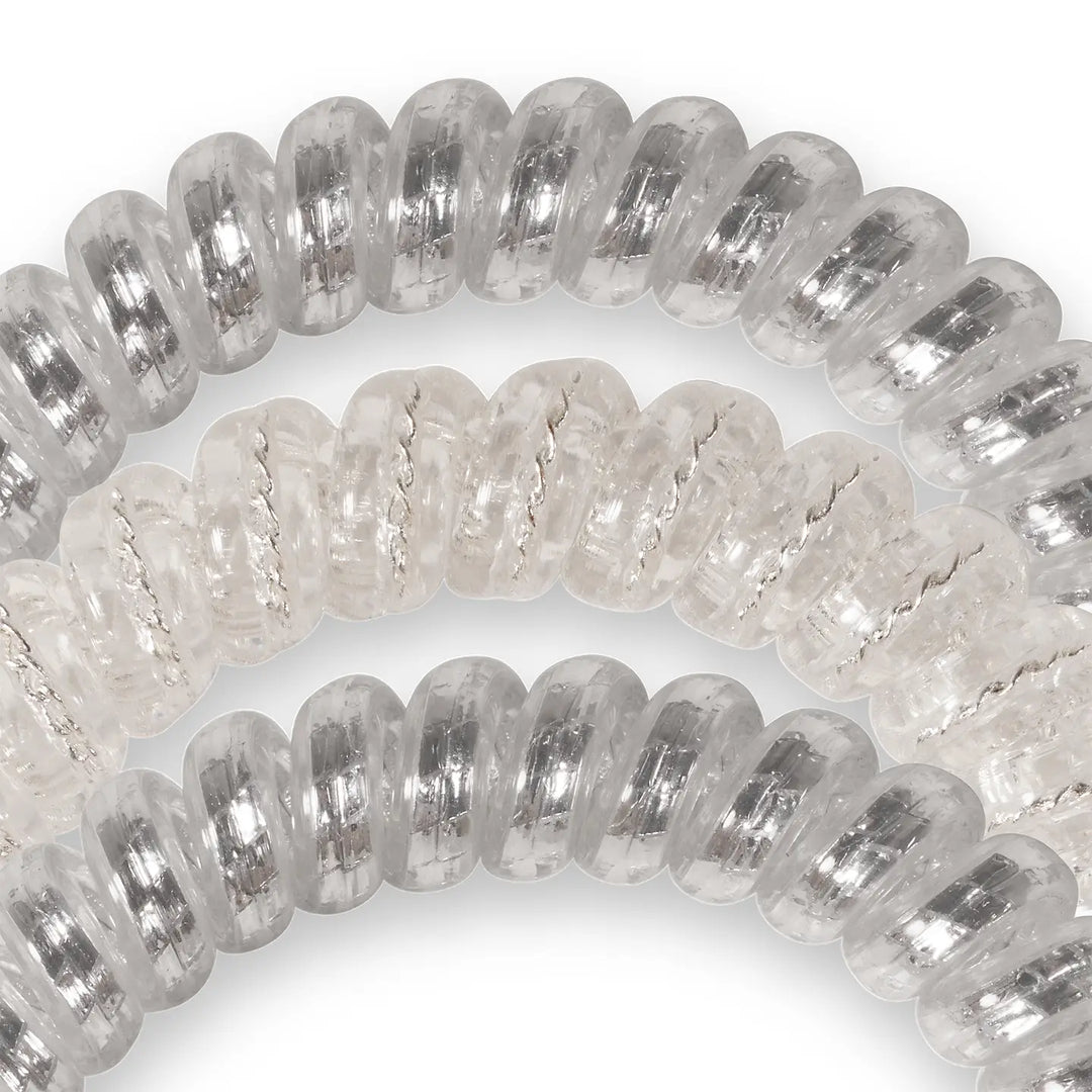 Small Spiral Hair Coil | Silver Slay