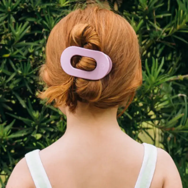 Round Flat Hair Clip | Springtime Sparkle