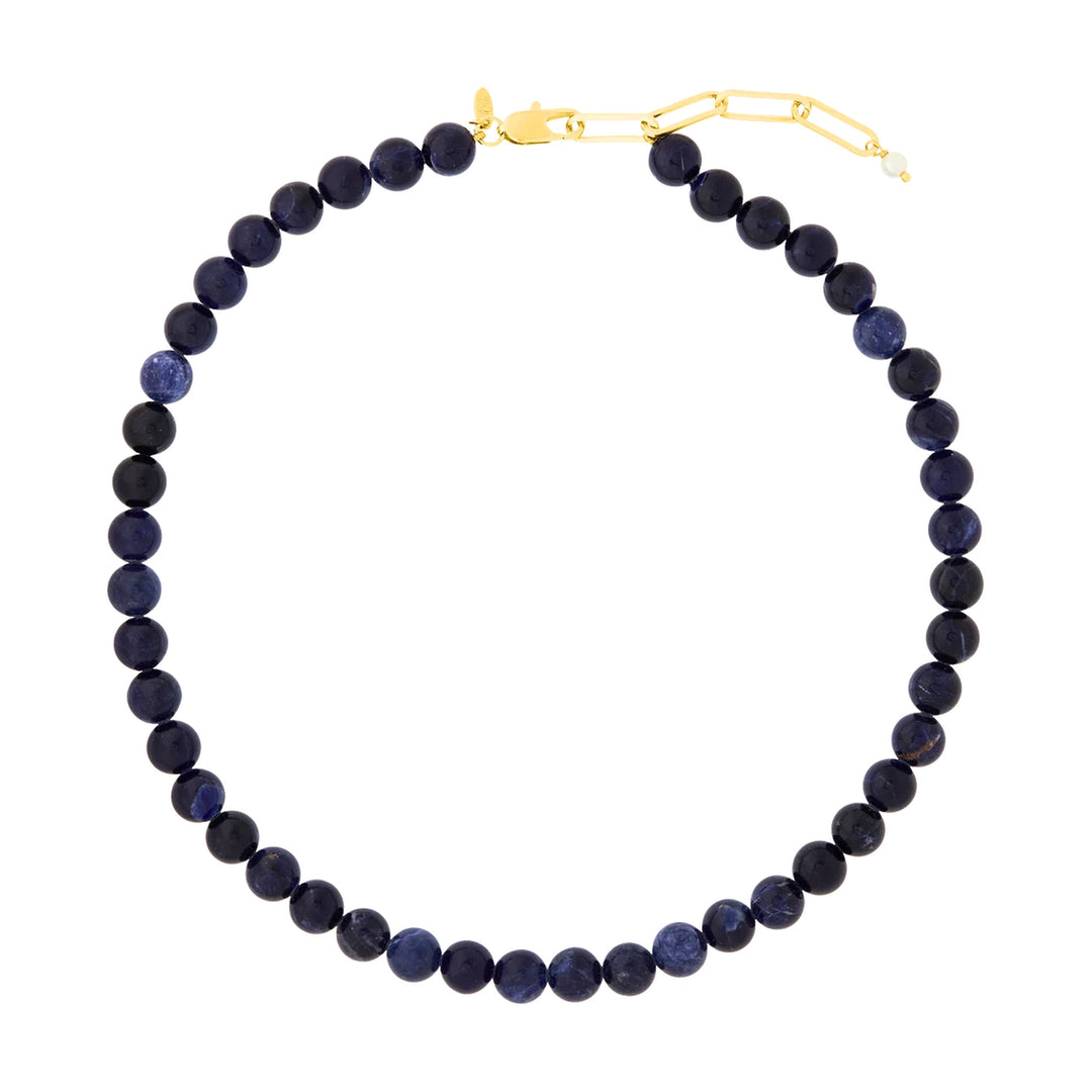 Fall Mini Paloma Necklace Sodalite-Embark Fine Jewelry