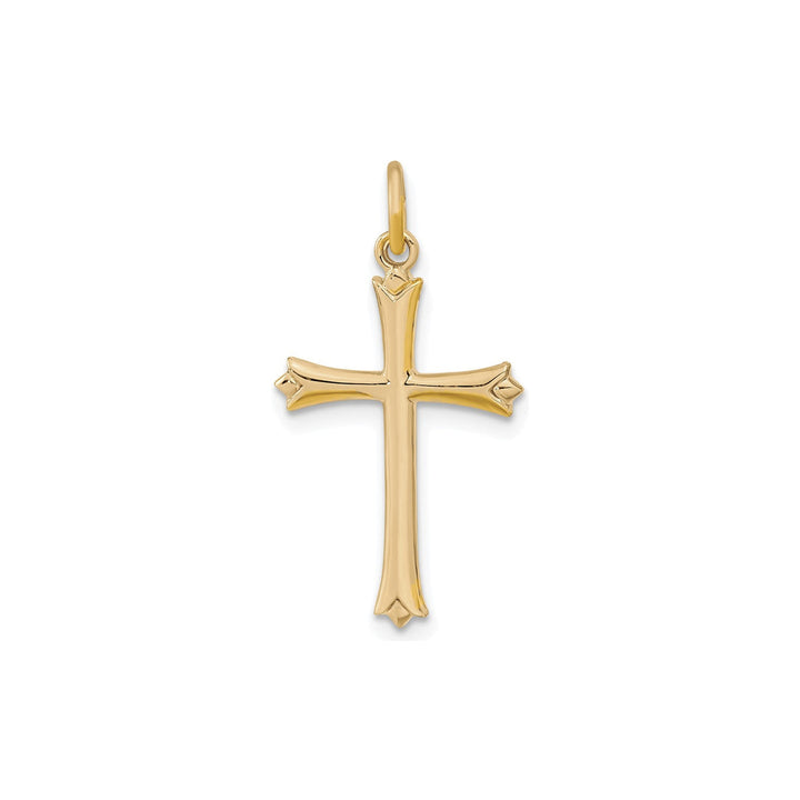 Fleur De Lis Cross Charm-Embark Fine Jewelry
