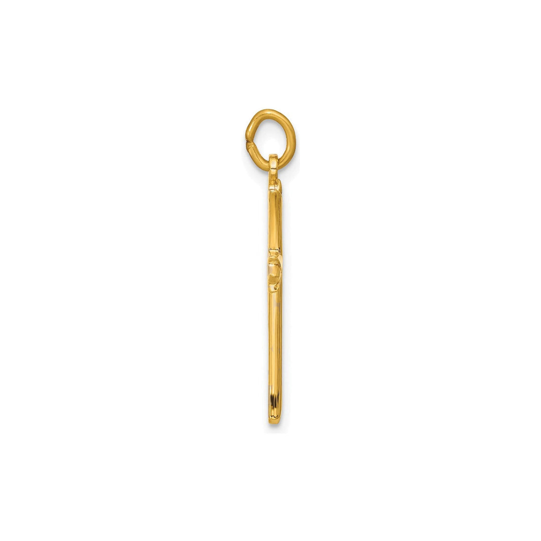 Fleur De Lis Cross Charm-Embark Fine Jewelry