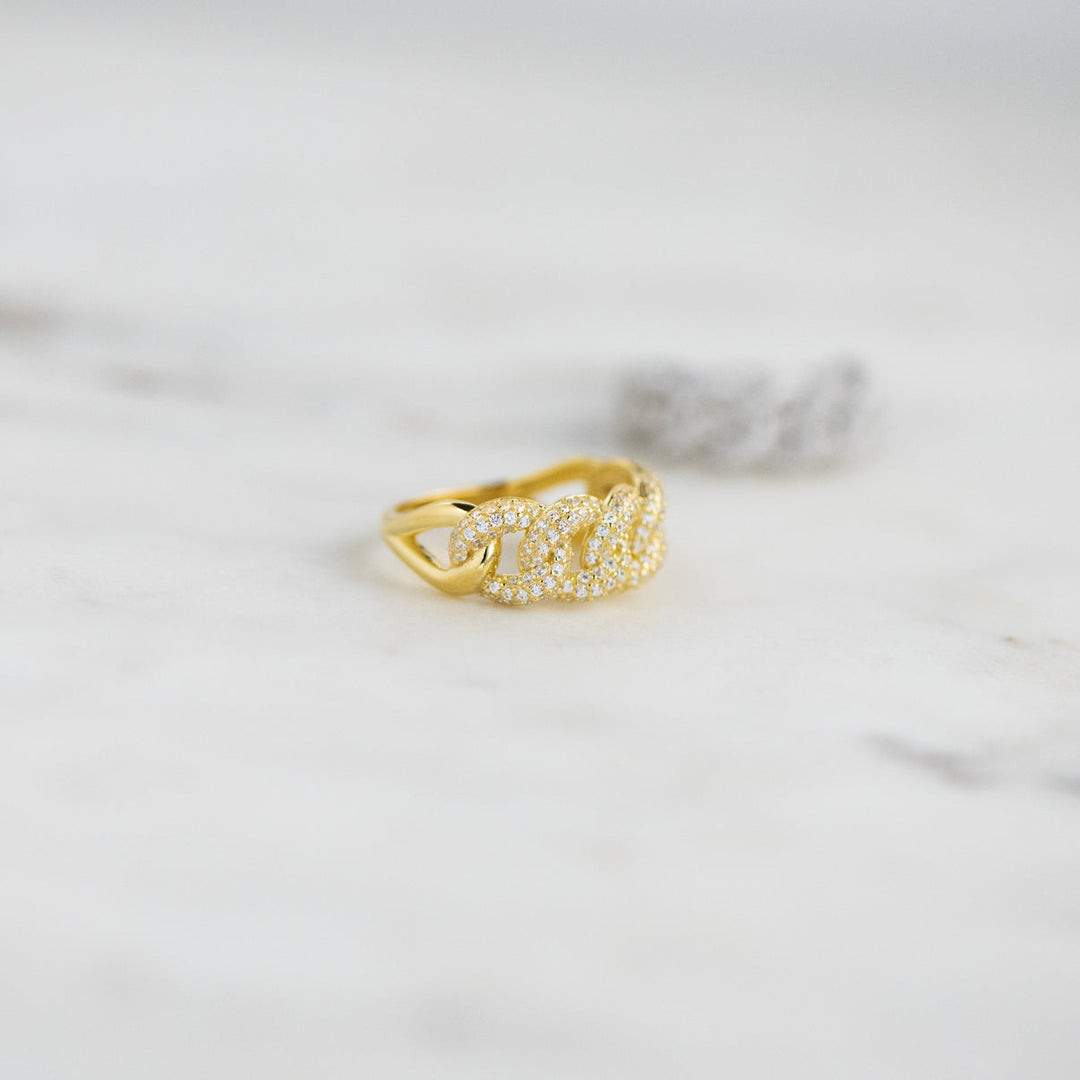 Pave Chain Ring