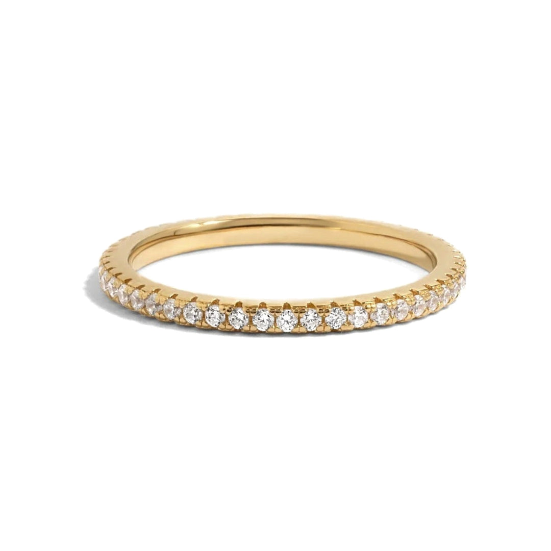 Gold Eternity Birthstone Ring-Embark Fine Jewelry