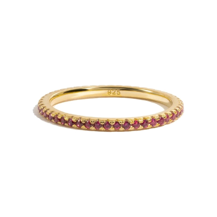 Gold Eternity Birthstone Ring-Embark Fine Jewelry