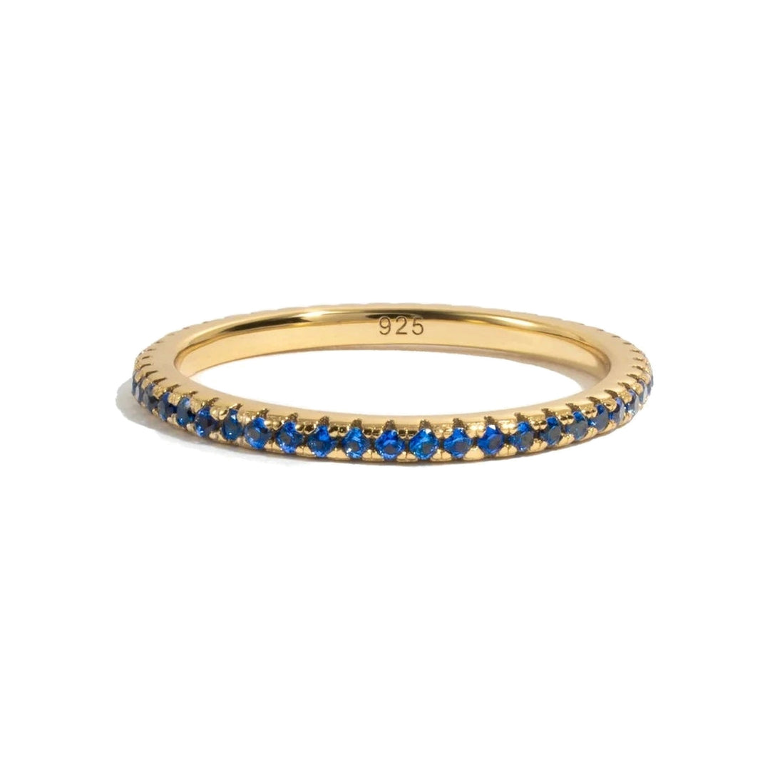 Gold Eternity Birthstone Ring-Embark Fine Jewelry