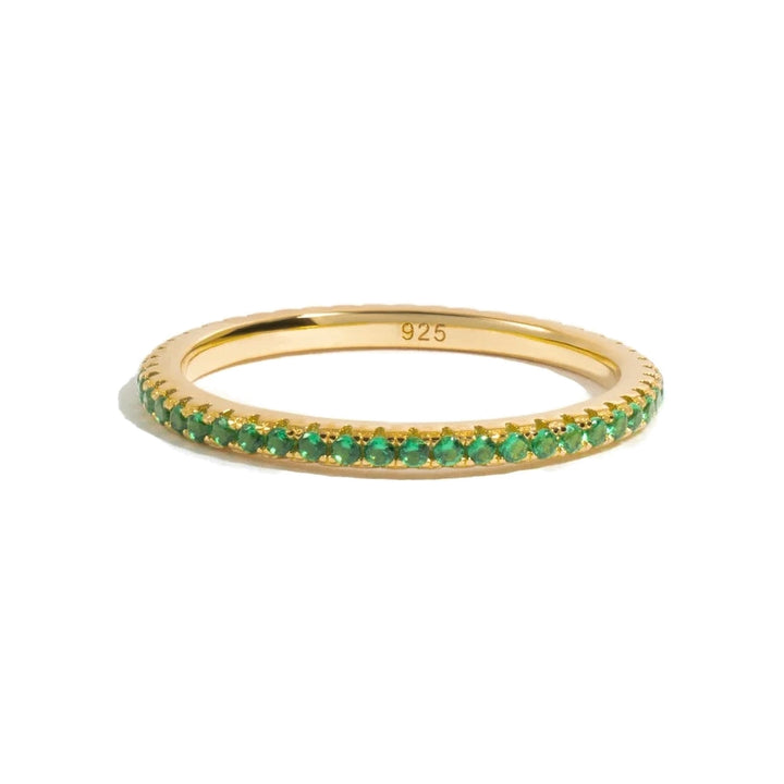 Gold Eternity Birthstone Ring-Embark Fine Jewelry