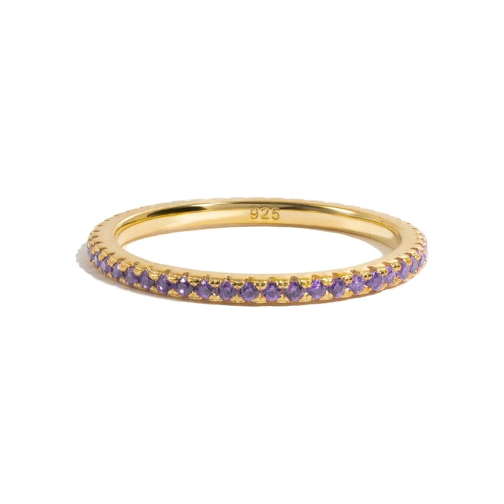 Gold Eternity Birthstone Ring-Embark Fine Jewelry