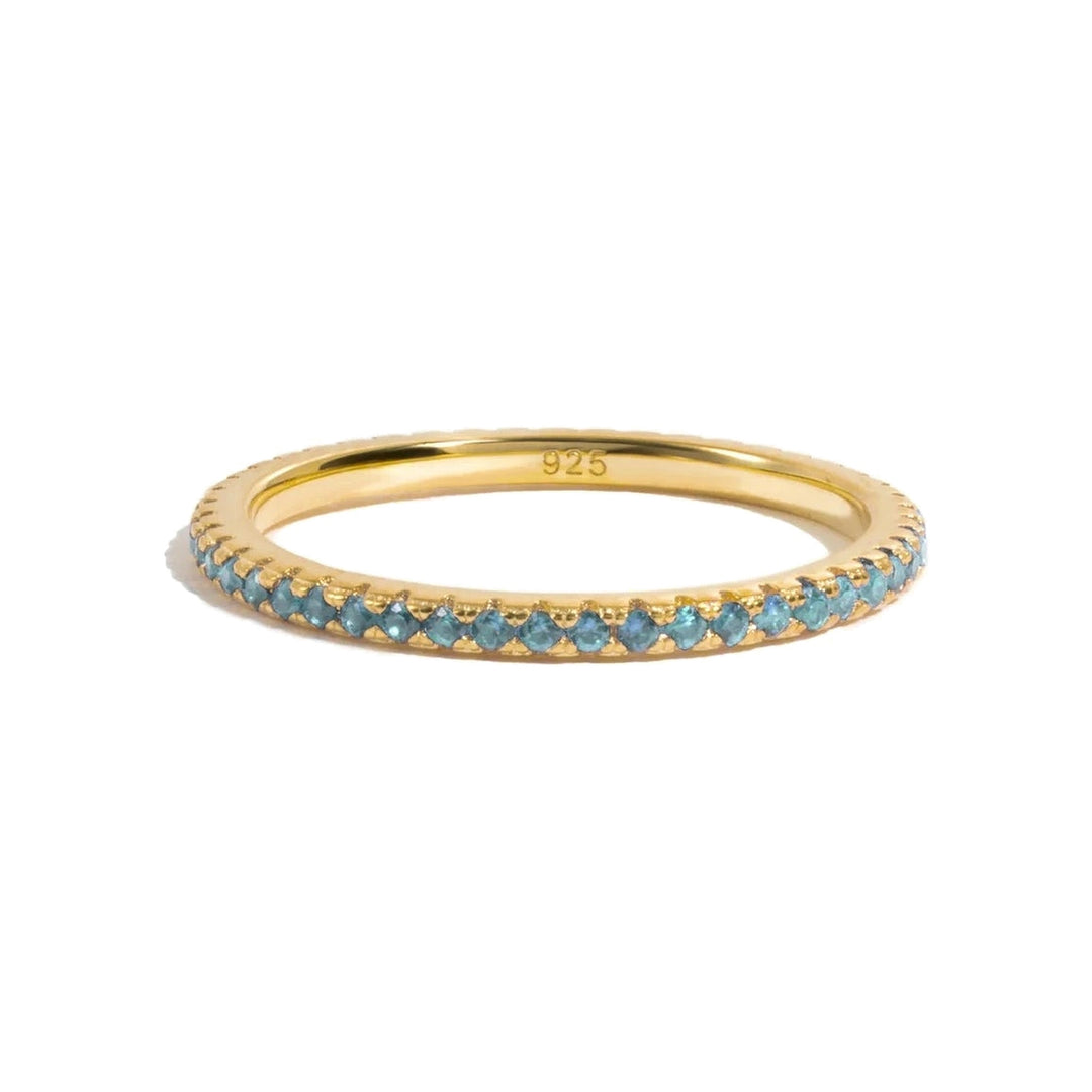 Gold Eternity Birthstone Ring-Embark Fine Jewelry