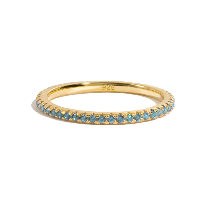 Gold Eternity Birthstone Ring-Embark Fine Jewelry
