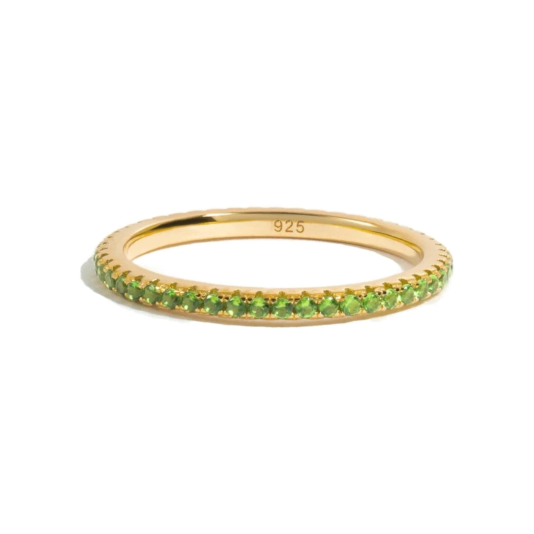 Gold Eternity Birthstone Ring-Embark Fine Jewelry