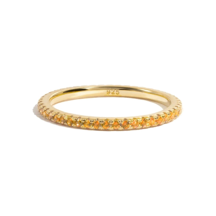Gold Eternity Birthstone Ring-Embark Fine Jewelry