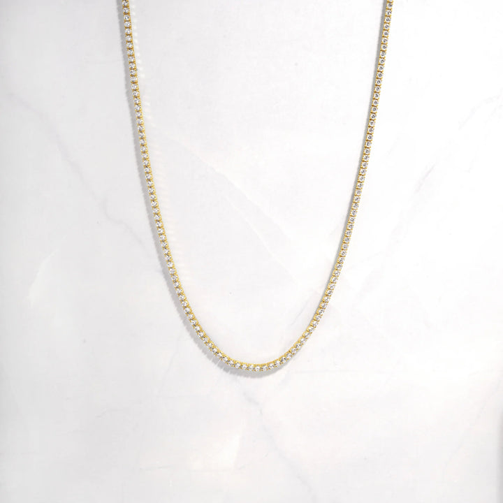 2mm Tennis Necklace