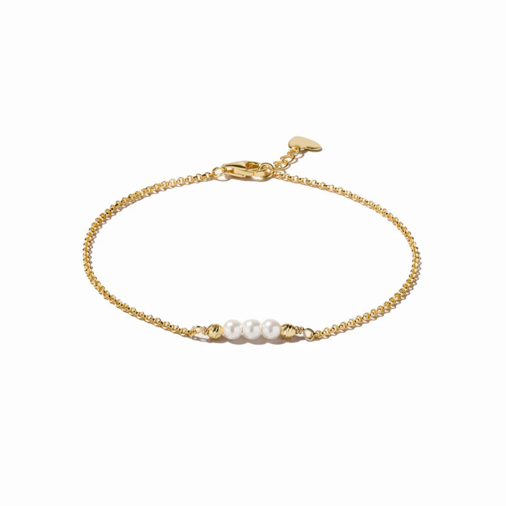 Three Pearl Bracelet