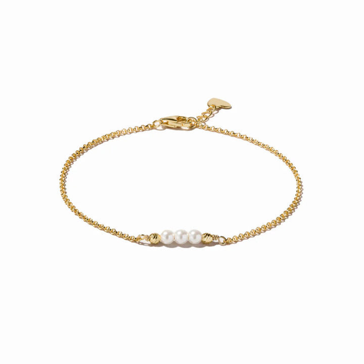 Three Pearl Bracelet