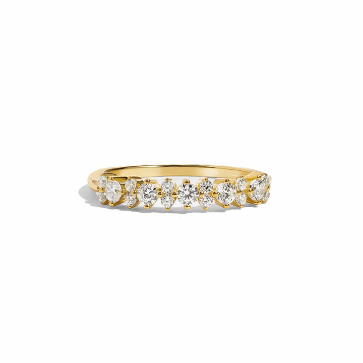 Dainty CZ Stack Ring