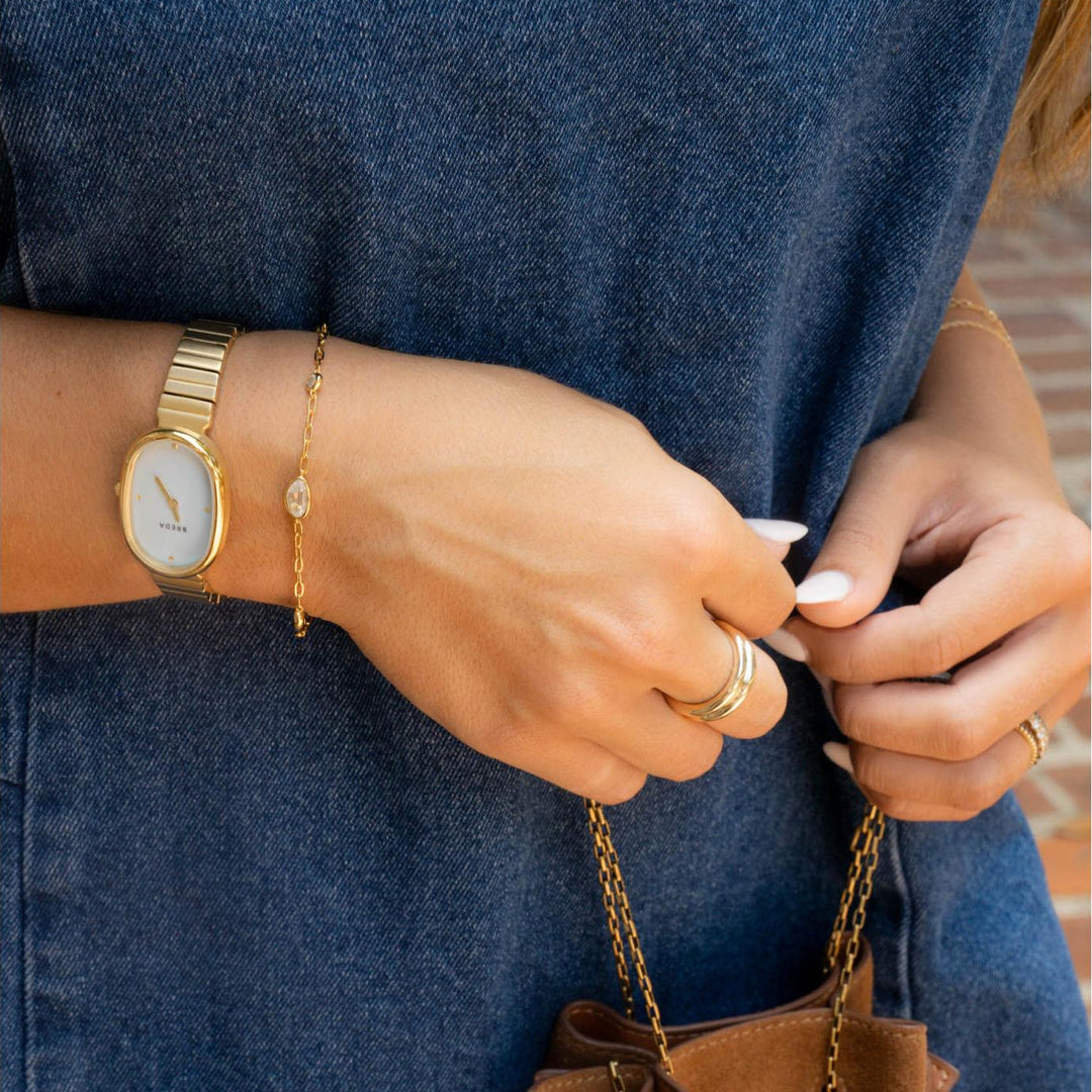 Jane Watch On Model-Embark Fine Jewelry