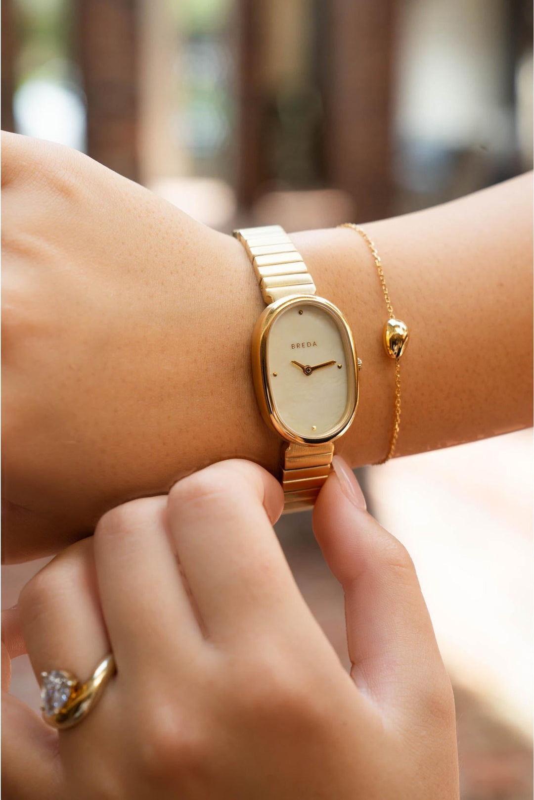 Jane Watch On Model-Embark Fine Jewelry