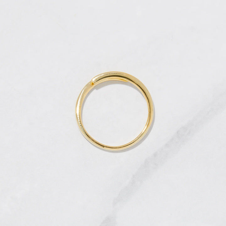 Open Spiral Ring