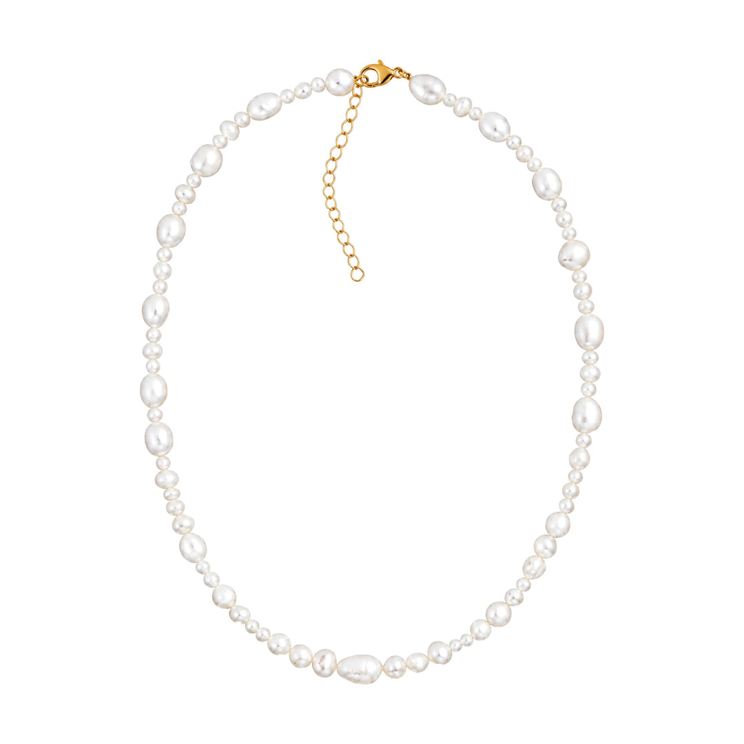 Multi Shape Pearl Necklace-Embark Fine Jewelry