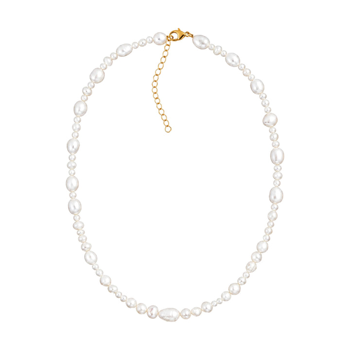 Multi Shape Pearl Necklace-Embark Fine Jewelry