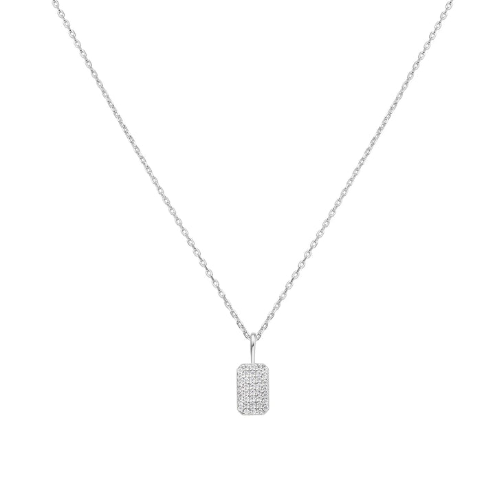 Pave Pendant Necklace