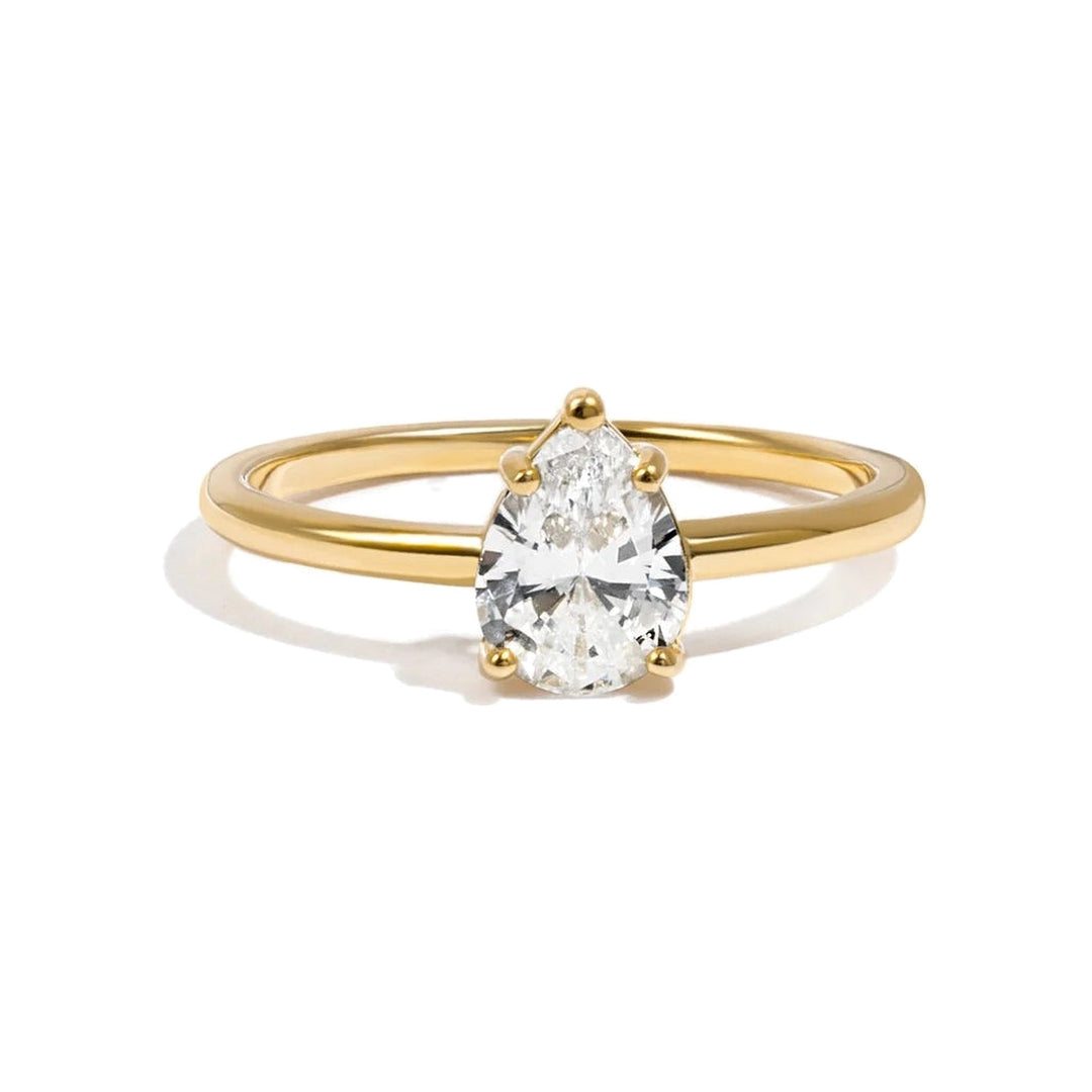 Pear Solitaire Travel Ring-Embark Fine Jewelry