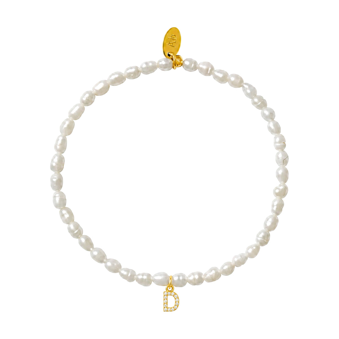 Pearl Initial Bracelet-Embark Fine Jewelry