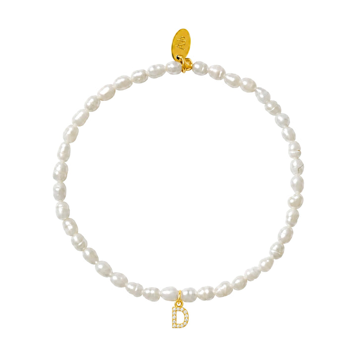 Pearl Initial Bracelet-Embark Fine Jewelry
