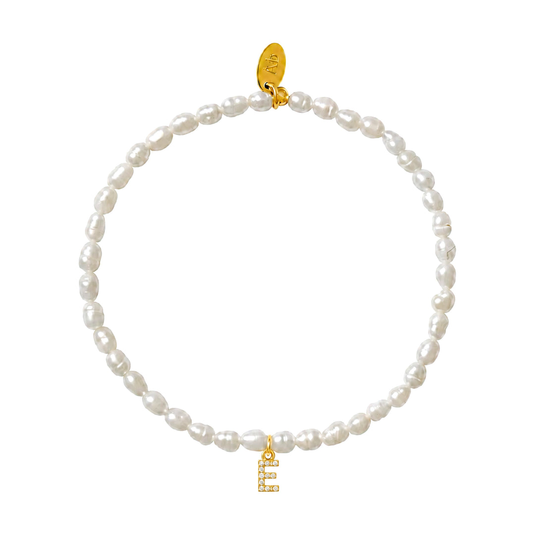 Pearl Initial Bracelet-Embark Fine Jewelry