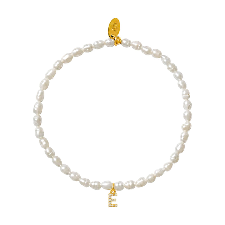 Pearl Initial Bracelet-Embark Fine Jewelry