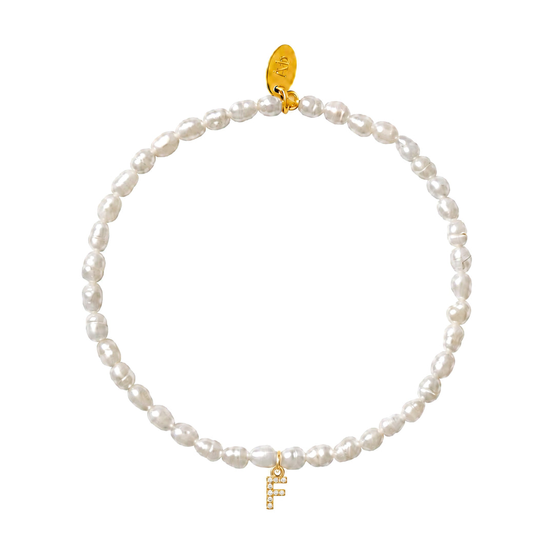 Pearl Initial Bracelet-Embark Fine Jewelry