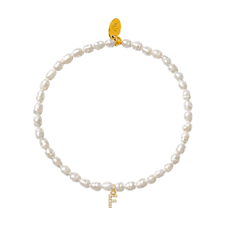 Pearl Initial Bracelet-Embark Fine Jewelry