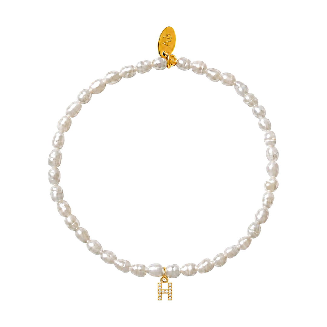 Pearl Initial Bracelet-Embark Fine Jewelry