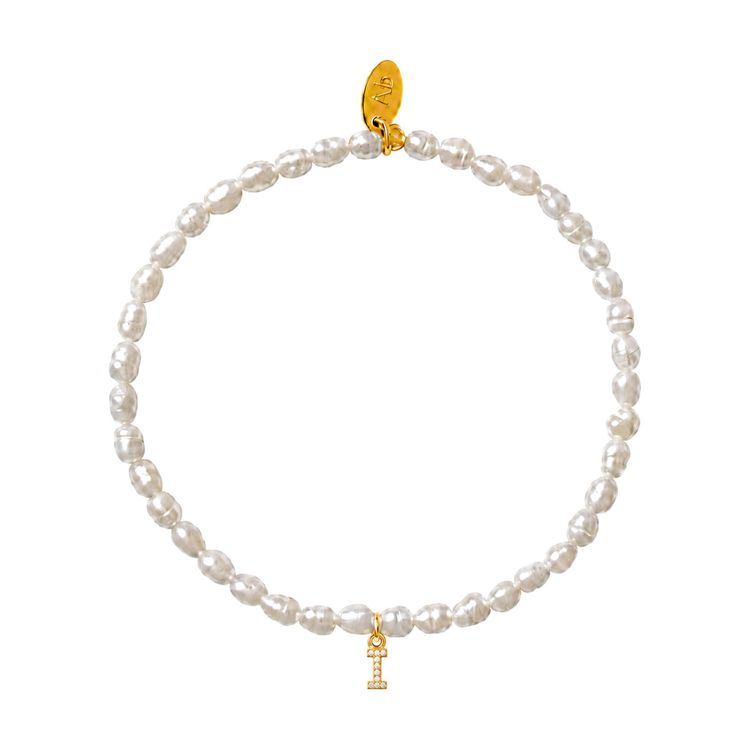 Pearl Initial Bracelet-Embark Fine Jewelry