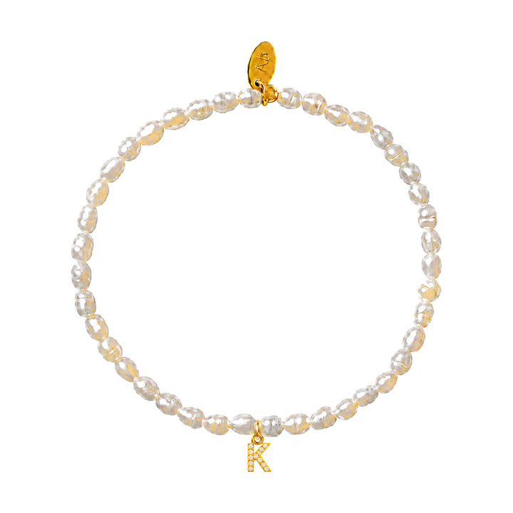 Pearl Initial Bracelet-Embark Fine Jewelry