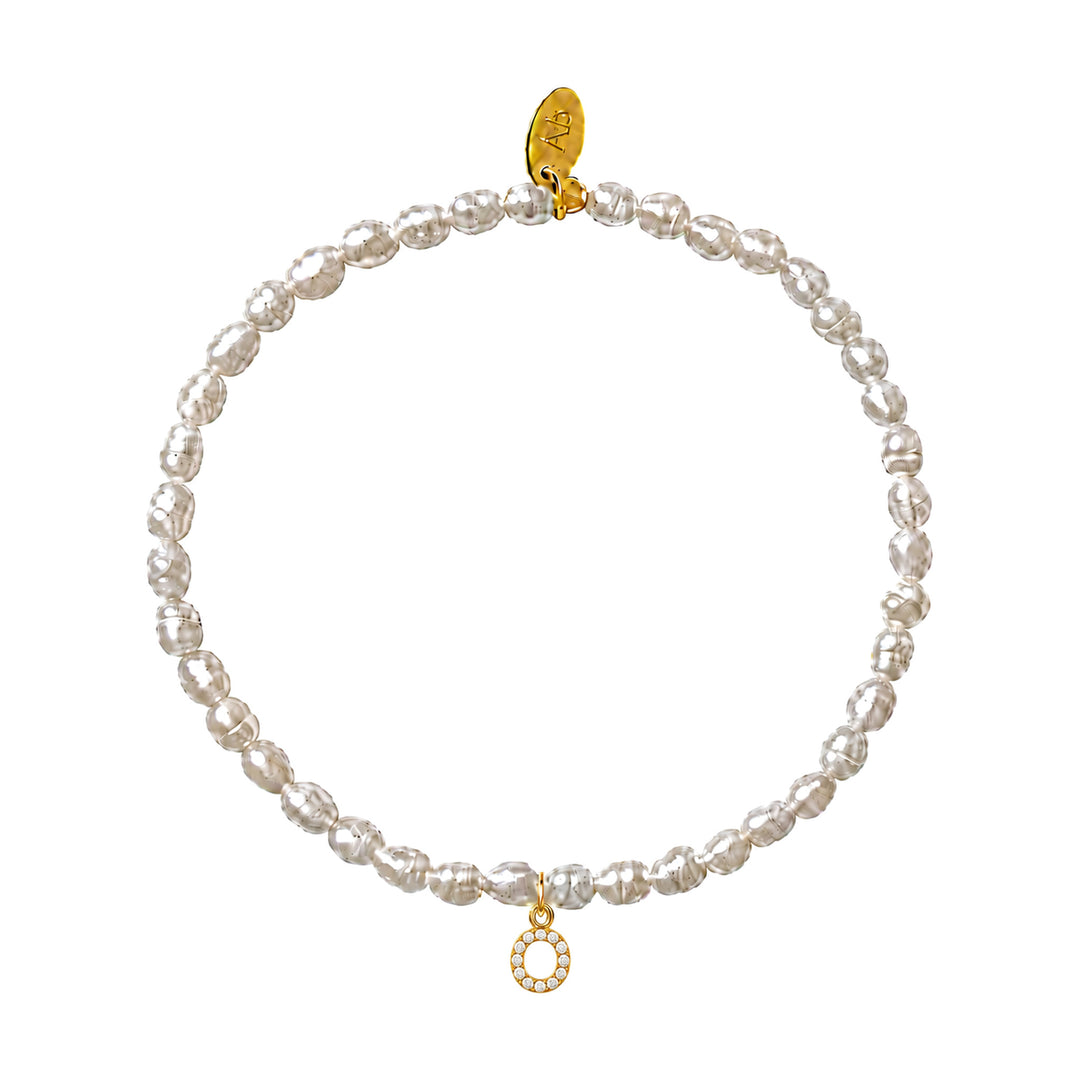 Pearl Initial Bracelet-Embark Fine Jewelry