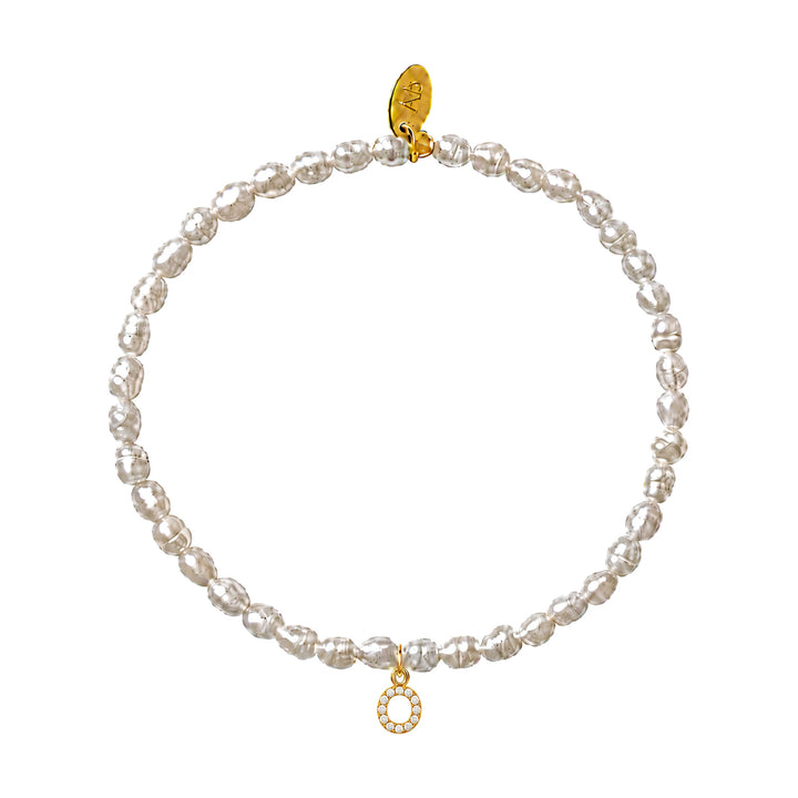 Pearl Initial Bracelet-Embark Fine Jewelry