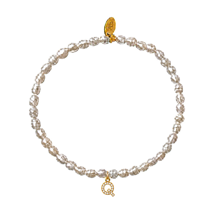 Pearl Initial Bracelet-Embark Fine Jewelry