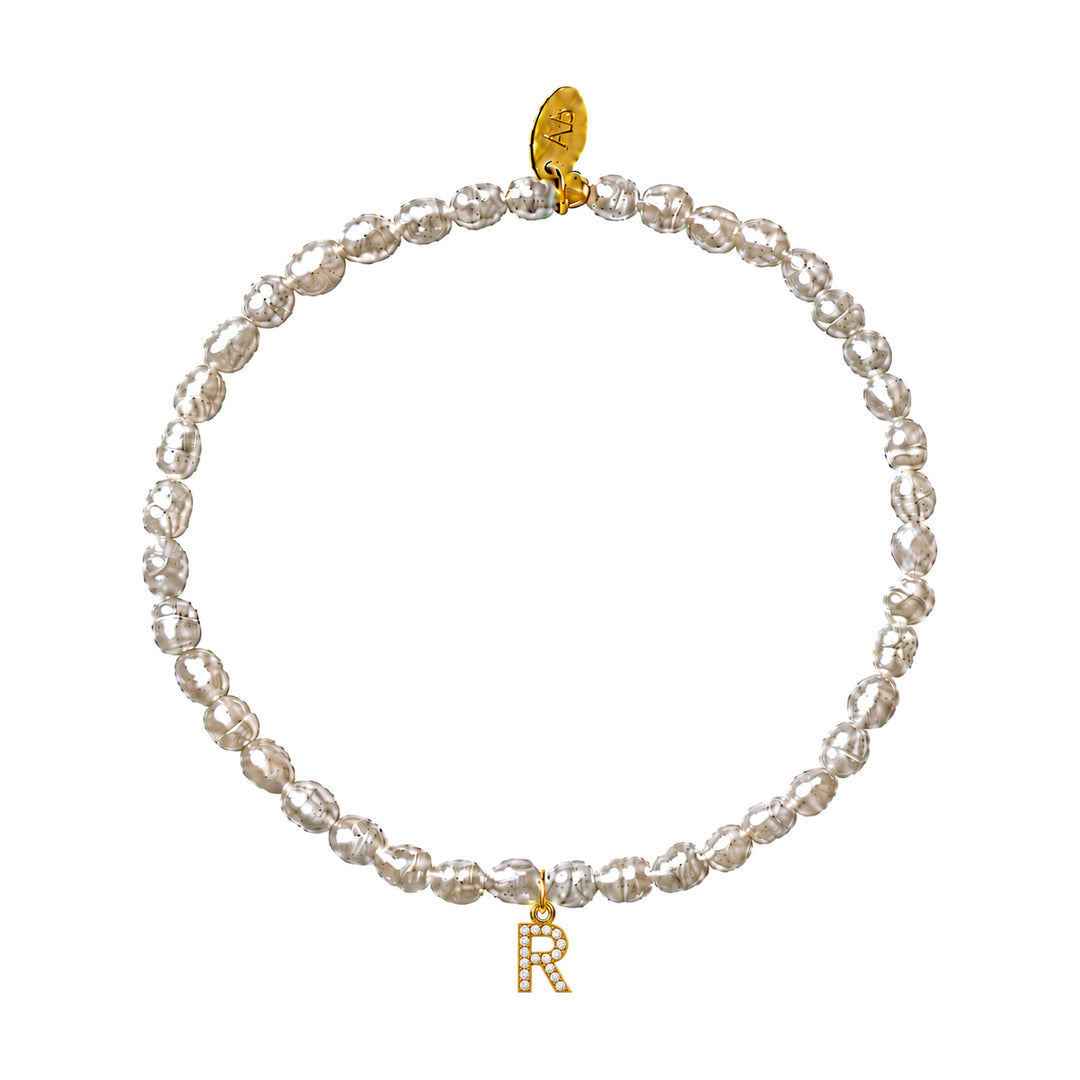 Pearl Initial Bracelet-Embark Fine Jewelry