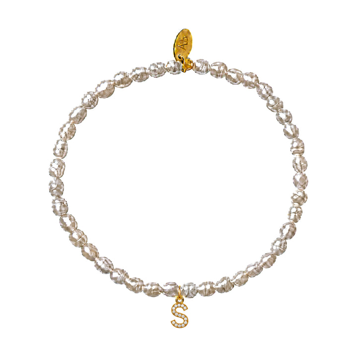 Pearl Initial Bracelet-Embark Fine Jewelry