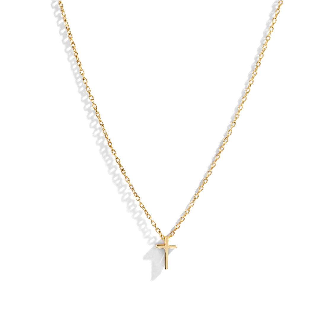 Plain Cross Necklace-Embark Fine Jewelry